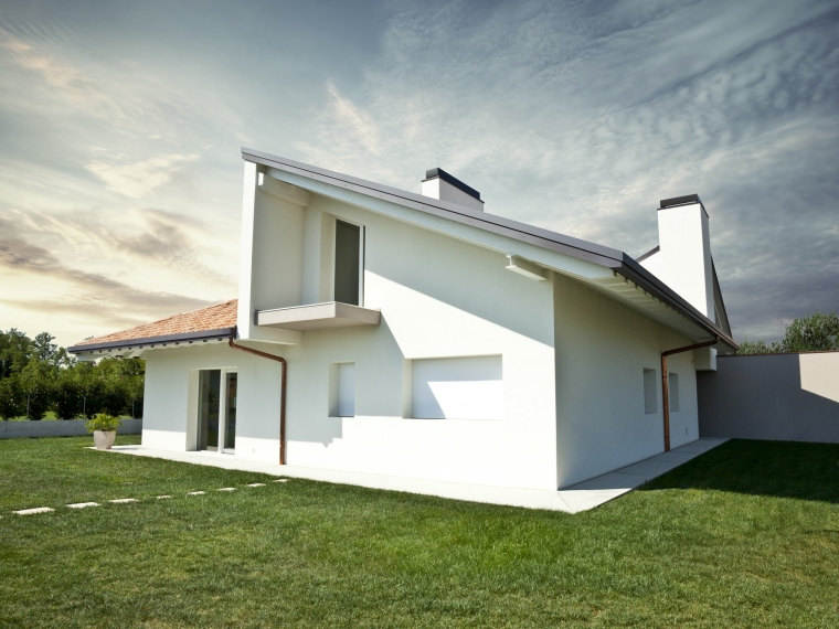 villetta singola, abitazione, resana, treviso, padova, impresa edile