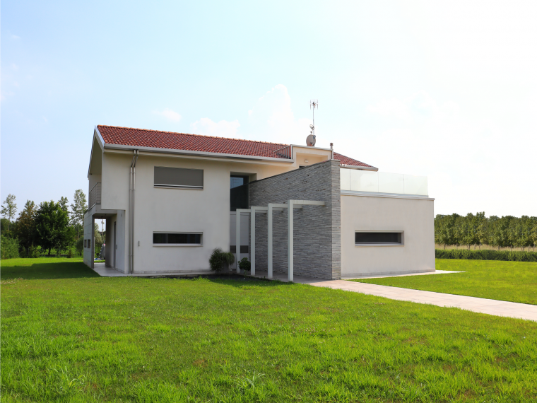 casa singola resana, villa singola, castelfranco, villa moderna, casa con giardino